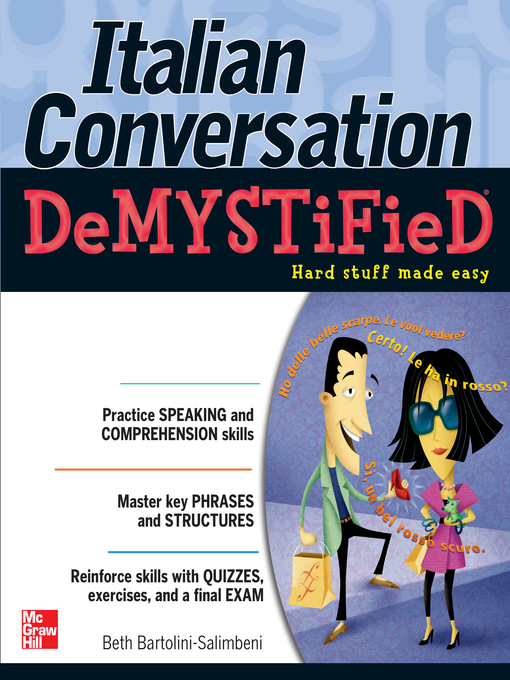 Title details for Italian Conversation DeMYSTiFied by Beth Bartolini-Salimbeni - Available